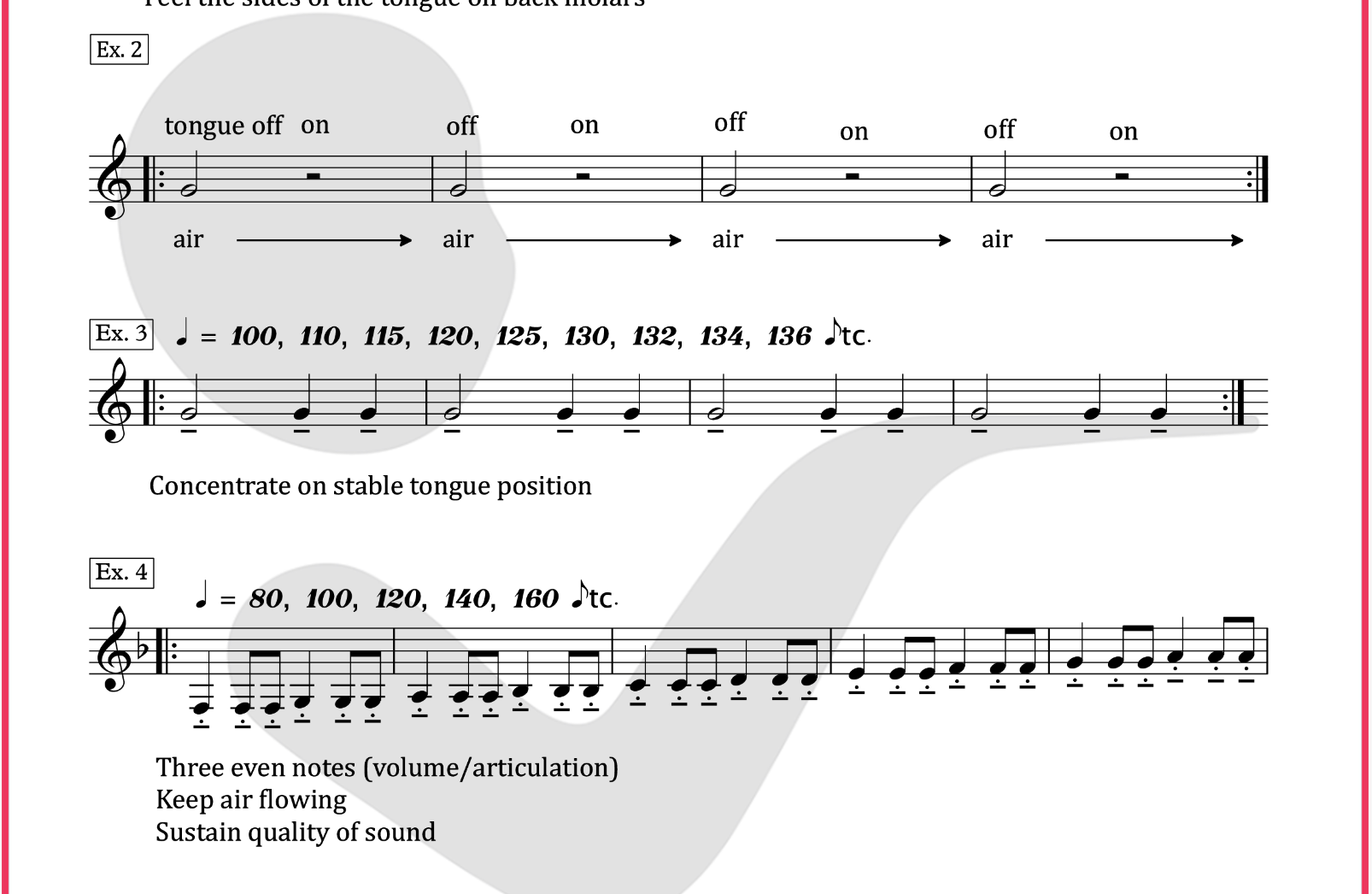 Improve your articulation with these great exercises Online Virtuoso